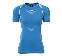 Kempa - Attitude PRO Shortsleeve Woman,:, Unisex Adulto, Blu