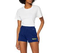 Kempa Curve Short di Set, Donna, Donna, 200306809_XXL, Blu Profondo/Giallo Fluo, XXL