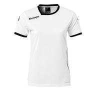 Kempa Curve Trikot, Maglietta Donna, bianco / nero, XL
