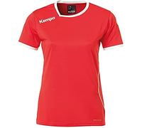Kempa Curve Trikot, Maglietta Donna, rosso/bianco, XL