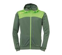 Kempa Emotion 2.0 - Felpa con Cappuccio, da Uomo, Colore: Verde/Verde