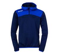 Kempa Emotion 2.0 - Felpa con Cappuccio Unisex per Bambini, Unisex - Bambini, Felpa con Cappuccio per Bambini., 200226703, Blu Oltremare/Royal, 128