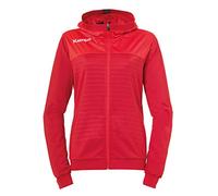 Kempa Emotion 2.0 - Giacca da Donna con Cappuccio, Donna, Giacca, 200225703, Rosso cilico/Rosso, M