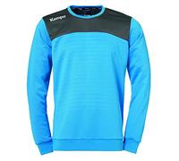 Kempa Emotion 2.0 - Maglia a Maniche Lunghe, da Uomo, Colore: Blu/Giallo Limone, M