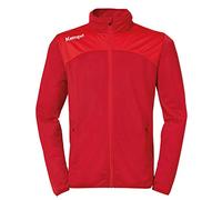 Kempa Emotion 2.0 Poly Jacket, Felpa Uomo, Rosso Scuro/Rosso (Chili Red/Red), 4XL