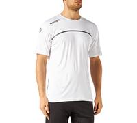 Kempa Emotion 2.0 Poly Shirt, Polo da Bambino, Bianco/Antracite, 128
