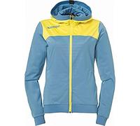 Kempa Giacca con Cappuccio Emotion 2.0, Dove Blu/Giallo Limone, L