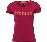 Kempa Graphic T-Shirt Girls Maglietta da Pallamano per Bambine, Bambina, 200228411, Rosso Scuro, 140