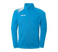 Kempa Handball Ambition 28 - Giacca sportiva da allenamento per uomo e ragazzo, senza cappuccio con tasche con cerniera