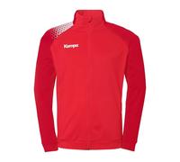 Kempa Handball Ambition 28 - Giacca sportiva da allenamento per uomo e ragazzo, senza cappuccio con tasche con cerniera