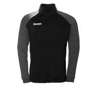 Kempa Handball Ambition 28 - Giacca sportiva da allenamento per uomo e ragazzo, senza cappuccio con tasche con cerniera