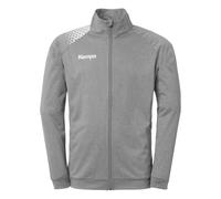 Kempa Handball Ambition 28 - Giacca sportiva da allenamento per uomo e ragazzo, senza cappuccio con tasche con cerniera