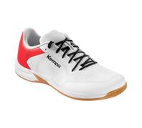 Kempa Kourtfly Three, Scarpe da Pallamano Uomo, Bianco/Rosso, 47 EU