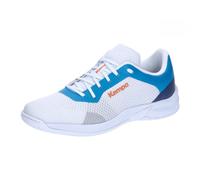 Kempa Kourtfly Three - Scarpe Sportive da Donna, Blu/Bianco, 38 EU