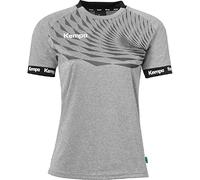 Kempa Maglietta da Donna Wave 26, Wave 26, da Donna, Ragazza, Sportiva, a Maniche Corte, Funzionale, per Pallamano, Palestra, Fitness