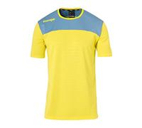 Kempa Maglietta da Uomo Emotion 2.0, Uomo, Maglietta, 200316306, Giallo Limone/Blu, XL