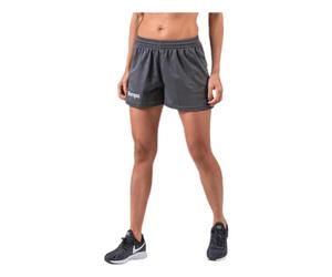 Kempa Pantaloni Corti Classici da Donna, Grigio Antracite, XS