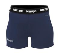 Kempa Performance Tights - Pantaloni Lunghi da Corsa e Pantaloni a Compressione con Base DryTech, Inserto in Rete e Logo Riflettente