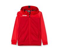 Kempa Prime Multi Jacket, Giacca da Pallamano con Cappuccio da Uomo, Rojo Chili/Rojo, M