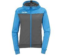 Kempa Prime Multi Jacket Women Giacca da Pallamano con Cappuccio da Donna, Antracite Blu, M
