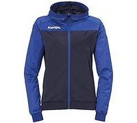 Kempa Prime Multi Jacket Women Giacca da Pallamano con Cappuccio da Donna, Blu Navy/Blu Reale, XS