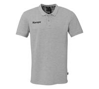 Kempa Prime Short Sleeve Polo Grigio 152 cm Ragazzo
