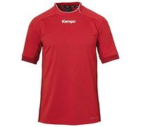 Kempa Prime Shirt, Maglietta da Pallamano con Scollo Asimmetrico da Uomo, Rosso (Rojo/Rojo Chili), XXL