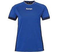 Kempa Prime Shirt Women Maglietta da Pallamano da Donna, Blu Royal/Blu Marino, XS
