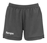 Kempa Prime Shorts Women, Pantaloncini da Pallamano da Donna, Grigio, XS