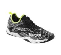 Kempa Scarpe da Pallamano Unisex Wing Lite 2.0, Nero Fluo Giallo, 45 EU