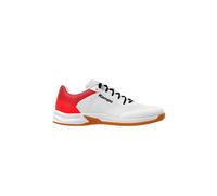 Kempa Kourtfly Three, Scarpe da Pallamano Uomo, Bianco/Rosso, 45 EU