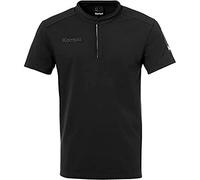 Kempa Status Polo Shirt, T-Shirt da Gioco di Pallamano Uomo, Negro, S