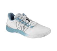 Kempa Unisex Attack PRO 2.0 W Game Changer - Scarpe da Pallamano da Ginnastica, Bianco Aqua, 39.5 EU