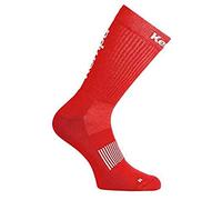 Kempa Uomo Logo Classic Socken Calzini da uomo, Rot/Weiß, 31-35