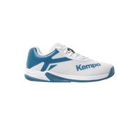 Kempa Wing 2.0 Junior, Scarpe Sportive, Bianco/Blu Scuro, 34 EU
