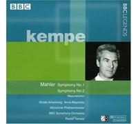Kempe,Rudolf - Mahler: Sinfonia N.1 E N.2 (2cds)