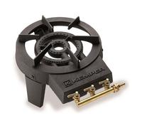 Kemper Fornellone a Gas Butano/Propano Tondo diametro 30 cm Bruciatore in Ghisa da 8.6 Kw colore Nero - 104988