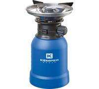 Fornello a gas accensione piezo ad elevatissima potenza 2,2 kw 160 g/h acciaio