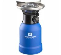 Fornello a gas accensione piezo ad elevatissima potenza 2,2 kw 160 g/h acciaio