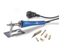 Kemper pirografo 30 W con 6 accessori cavalletto di sostegno e 1,3 mt di cavo, Blu, M