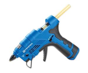 KEMPER - Pistola per colla a gas ricaricabile 41,6 W Accensione piezo + 2 bastoncini di colla Ø 12 mm