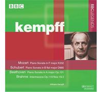 Kempff,Wilhelm - Kempff Esegue Mozart, Schubert, Brahms