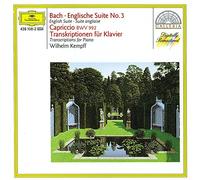 Kempff Wilhelm (Piano) - Suite Inglesi N.3 Bwv808,Capriccio Bwv992,Trascrizione Per Piano,Bwv859,1031