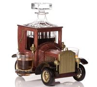 Kemstood Whiskey Set Oldtimer con caraffa whisky set regalo decanter + 2 bicc...