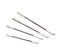 Kemtech America W160180 - Spatola per synthware, un'estremità arrotondata ad angolo e un'estremità quadrata, lunghezza 180 mm