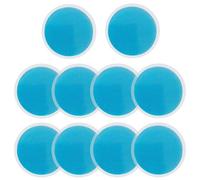 KEMUZ 10 Pezzi Di Gel Pad Ems, Gel Pad Per Trainer Ems, Trainer Addominale,Elettrodi Per Elettrostimolatore, Trainer Addominale,Per Em 59 Heat Gel-Pads Set Di Ricambio (5.2 Cm)
