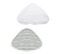 KEMUZ 2 Pezzi Panni di Ricambio per Vileda Steam Plus - Tessuto Ultra Assorbente, Lavabile in Lavatrice, per Pavimenti in Legno/Marmo/Ceramica