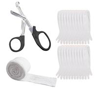 KEMUZ Benda A Rete Tubolare Elastica, 1 Pezzo Rete Elastica Fasciatura,Bendaggio Elastico Tubolare, Garze Orlate Idrofile Per Medicazione, Ideale Per Sportivi E Famiglie