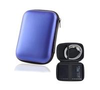 KEMUZ Custodia per Hard Disk Esterno 2.5'',Custodia Hard Disk Esterno 2.5"per SDD HDD caso, Memoria Esterna Portatile Disco Esterno Protettiva Borsa Antiurto Rigida Cover Case,blu