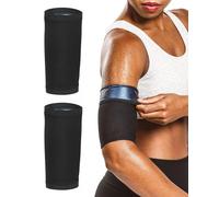 KEMUZ Fascia Dimagrante Pancia Donna - Banda Elastica Snellente per Braccia, Regolabile e Traspirante, Ideale per Palestra, Yoga e Vita Quotidiana (Confezione da 2 Pezzi)